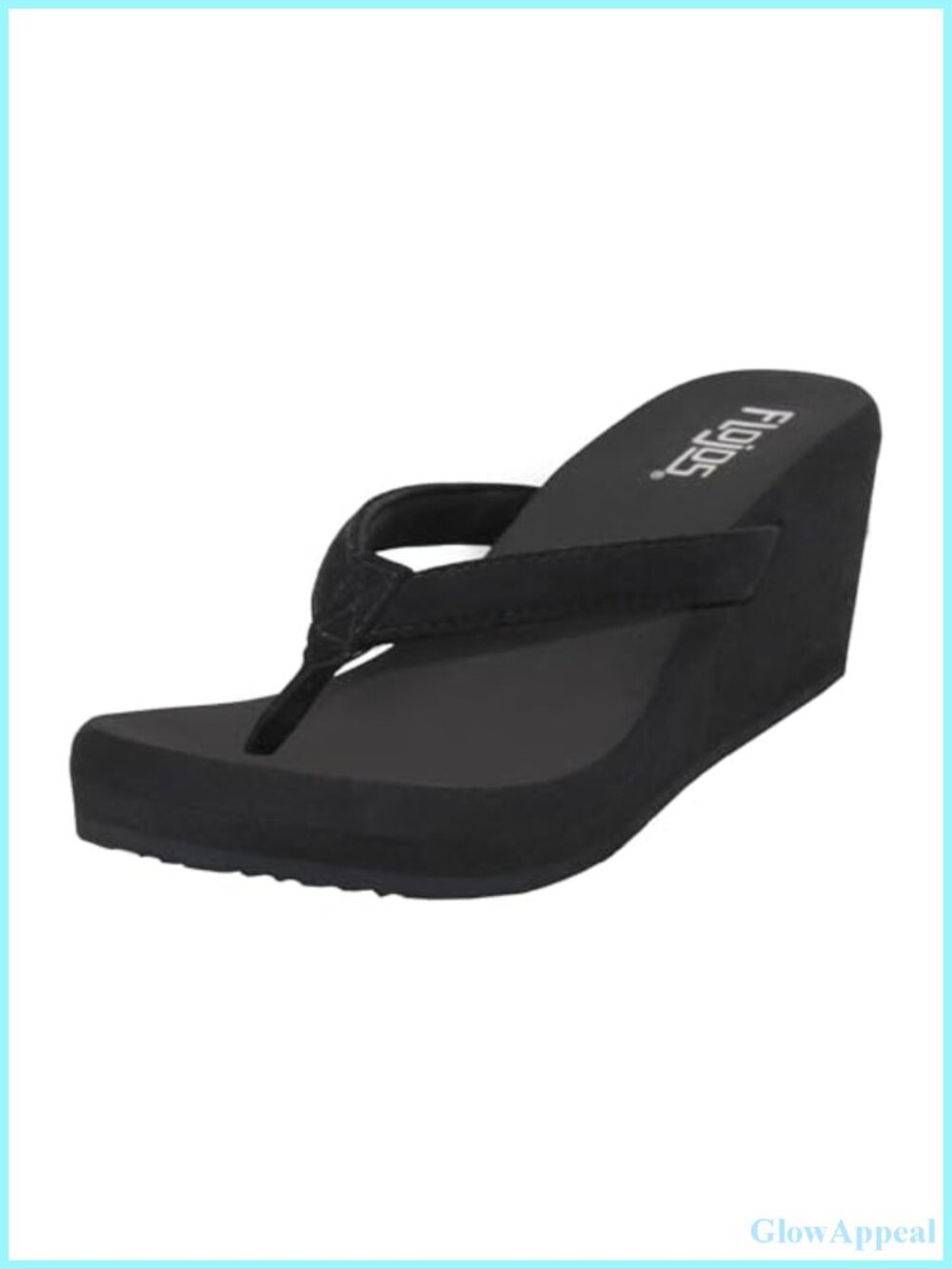 Women's Olivia Wedge Sandals Platform Thong Slip On Arch Support